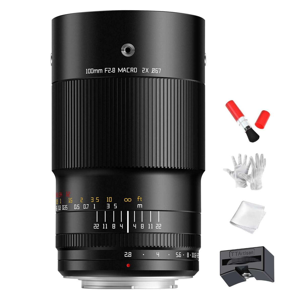 TTartisan 100mm F2.8 Macro 2X Full-Frame Manual Focus Lens